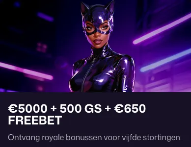 Bonus ontvang royale bonussen voor vijfde stortingen